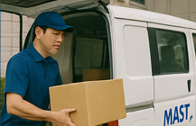 お荷物を届ける